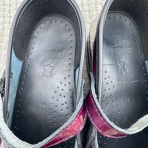 WOMENS dansko 38 Red Mary Jane Shoes - Picture 10 of 12